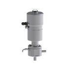 Industrial Pneumatic Control Valve PN 10 Pressure Without Lining Compact Structure