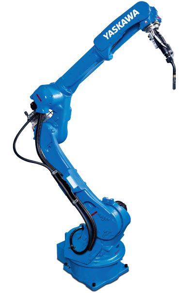 βραχίονας YASKAWA AR2010 ρομπότ 6 άξονα για το ωφέλιμο φορτίο 2010mm συγκόλλησης 12kg βραχιόνων ρομπότ βιομηχανικό ρομπότ βραχιόνων