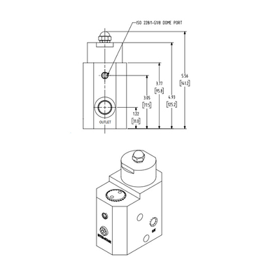 EMERSON TESCOM HV - 3500 σειρές πίεσης που μειώνει τους ρυθμιστές