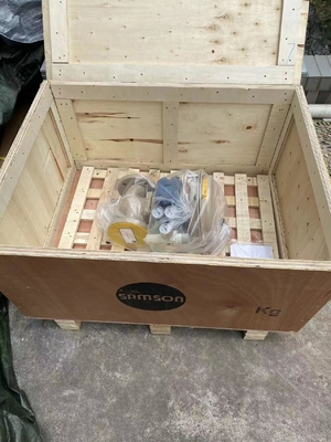 Βαλβίδες ελέγχου Samson 3241 βαλβίδα σφαιρών με τον πνευματικοί ενεργοποιητή 3277 και 3725 Positioner 4708 ρυθμιστής