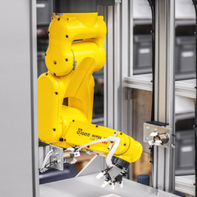 Το ωφέλιμο φορτίο 7kg συντρόφων 200iD/7L της LR Fanuc φθάνει στο μίνι ρομπότ 911mm για την παράδοση/τη συγκόλληση
