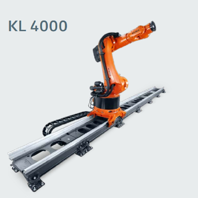 KUKA KR600 R2830 6 βιομηχανική συγκόλλησης/Palletizing ρομπότ άξονα ράγα διαδρομής ρομπότ KL4000
