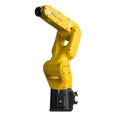 Palletizing Fanuc βραχίονας LRMate-200iD 6 ανώτατη προσιτότητα 717mm ρομπότ αξόνων με τη ράγα ρομπότ GBS