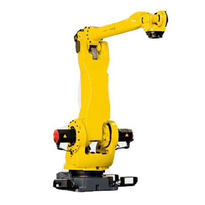 5 Palletizing Fanuc άξονα ρομπότ βιομηχανικό μ-410iB/140H με τη ράγα ρομπότ GBS