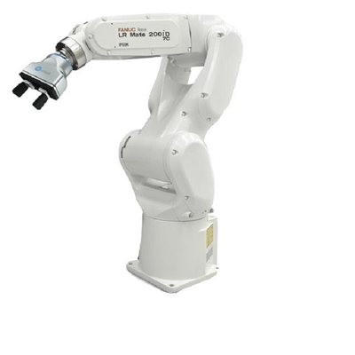 6 σύντροφος 200iD/7C της LR βραχιόνων ρομπότ Fanuc άξονα με την πένσα Onrobot