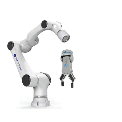 Εύκαμπτο Hansrobot 6 συνεργάσιμος βραχίονας ρομπότ άξονα που επιλέγει και που τοποθετεί μικροκαμωμένος με την πένσα Onrobot