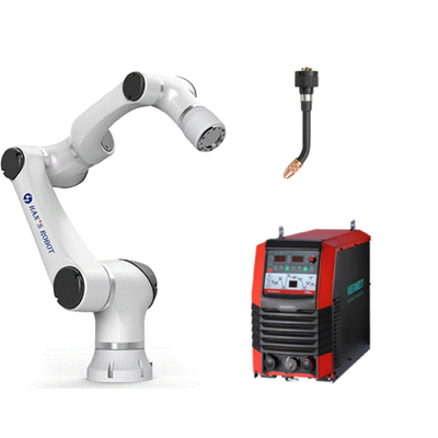6 συνεργάσιμος βραχίονας ρομπότ Hansrobot Cobot elfin05-λ άξονα με τον εξοπλισμό συγκόλλησης