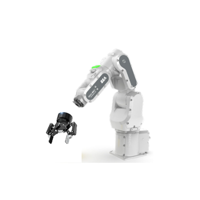 Βραχίονας ρομπότ Cobot CRB1100 άξονα ABB 6 με την πένσα ρομπότ RobotiQ για το ρομπότ συνελεύσεων