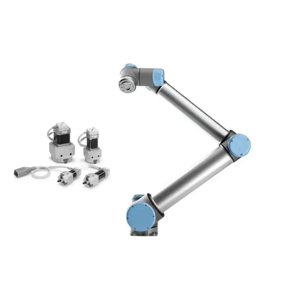 Ρομπότ UR UR10 Cobot με συνεργάσιμο ρομπότ τύπων LEHS 3-δάχτυλων πενσών SMC το ηλεκτρικό για Palletizing το χειρισμό