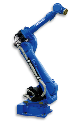 Βιομηχανικό ρομπότ Palletizer ρομπότ YASKAWA GP180 με την πένσα για την επιλογή και τη θέση