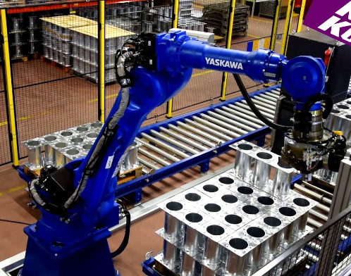 Ισχυρός διαχειριζόμενος Yaskawa ρομπότ βιομηχανικός 6 άξονας ωφέλιμων φορτίων βραχιόνων 180kg υψηλός GP180
