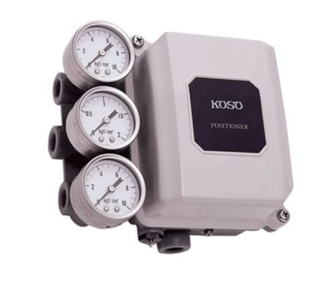 Positioner βαλβίδων ελέγχου με Samson 3755 πνευματικοί ενισχυτής και KOSO EPA800 όγκου