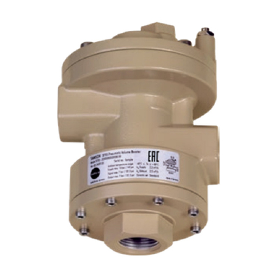 Positioner βαλβίδων ελέγχου με Samson 3755 πνευματικοί ενισχυτής και KOSO EPA800 όγκου