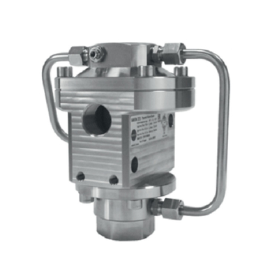 Positioner βαλβίδων ελέγχου με Samson 3755 πνευματικοί ενισχυτής και KOSO EPA800 όγκου
