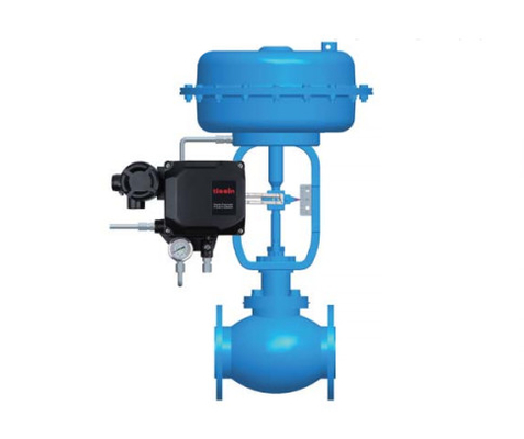 Positioner EP Tissin TS600R με την κινεζική βαλβίδα ελέγχου Chuan Yi και πίεση του Φίσερ 67CFR που μειώνει τη βαλβίδα
