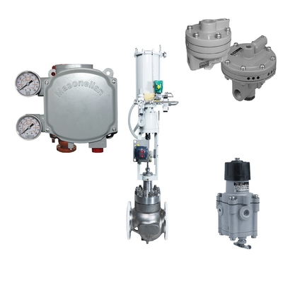 Positioner BR200 BR400 βαλβίδων Masoneilan SVI1000 συμπληρωματικός ρυθμιστής φίλτρων 78-40 όγκου για τον πνευματικό έλεγχο βαλβίδα-2