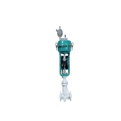 Positioner βαλβίδων Foxboro SRD991 με το ρυθμιστή φίλτρων του Φίσερ 67CFR και τη βαλβίδα ελέγχου ροής