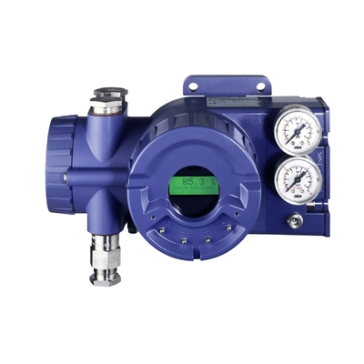 Positioner βαλβίδων Foxboro SRD960 με το ρυθμιστή φίλτρων του Φίσερ 67CFR και τη βαλβίδα ελέγχου ροής