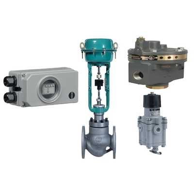 Κινεζική πνευματική βαλβίδα ελέγχου με Smart Samson Valve Positioner Υψηλή θερμοκρασία 3730-31000
