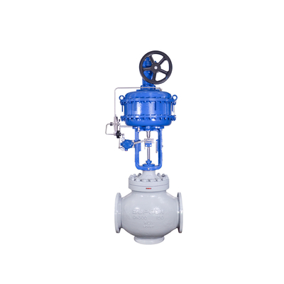 Βαλβίδα ελέγχου ροής με Positioner ASCO 551 βαλβίδων Flowserve 3200MD το ρυθμιστή φίλτρων βαλβίδων σωληνοειδών 67CFR