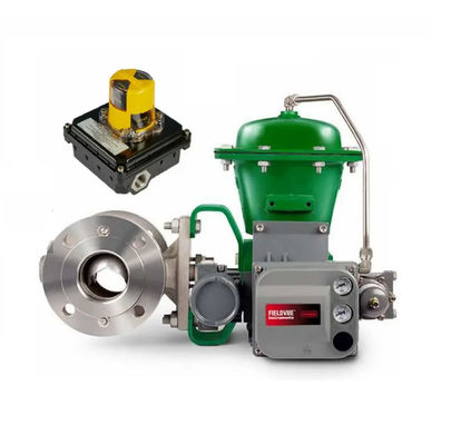 Περιστροφικός διακόπτης ορίου οργάνων ελέγχου θέσης Westlock 3000 8300 3300 σειρές με τη βαλβίδα του Φίσερ V150 και Positioner DVC6200