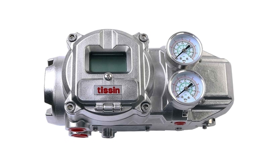 Αεροκίνητη βαλβίδα με έξυπνο Positioner βαλβίδων Tissin TS905 και πίεση του Φίσερ Φίσερ 67CFR που μειώνει τη βαλβίδα
