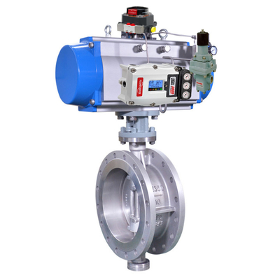 Κινεζική βαλβίδα πεταλούδων με Flowserve Logix 3800 Positioner βαλβίδων