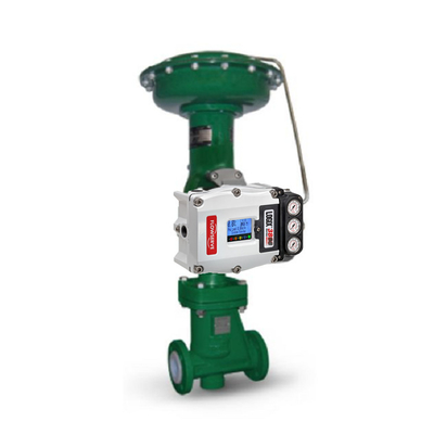 Κινεζική βαλβίδα πεταλούδων με Flowserve Logix 3800 Positioner βαλβίδων