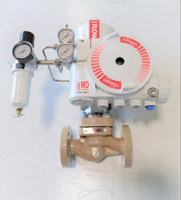 Βαλβίδα σφαιρών Wuzhong με Positioner βαλβίδων Flowserve 3200MD το ρυθμιστή φίλτρων του Φίσερ 67CFR