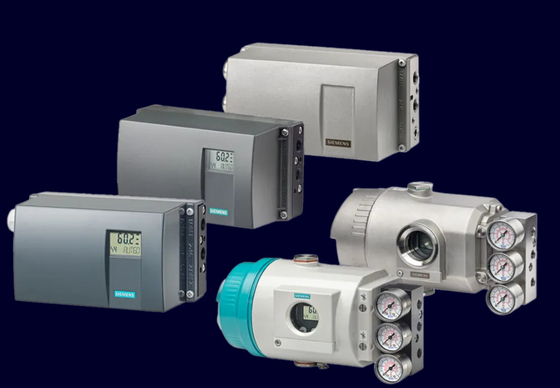 Ηλεκτρο πνευματικό Positioner περιφράξεων αργιλίου Siemens SIPART PS2 για τη βαλβίδα ελέγχου ροής
