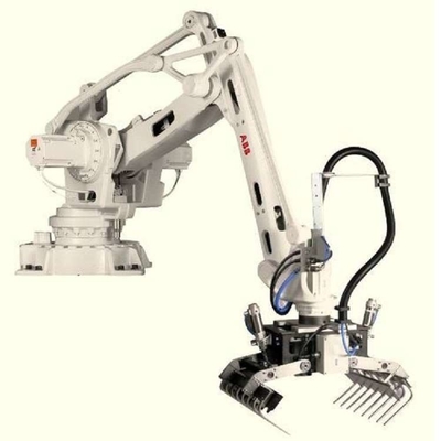 Ρομποτικό βραχίονα 4 άξονες ABB IRB 460-110/2.4 με CNGBS Robot Gripper για αυτοματοποιημένο ρομπότ παλετοποίησης