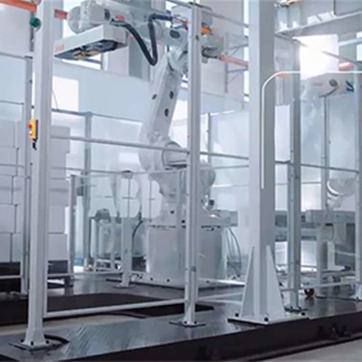 Ρομποτικό βραχίονα ABB 6 άξονας IRB 1600-10/1.45 με CNGBS Robot Gripper για αυτόματο χειρισμό ρομπότ