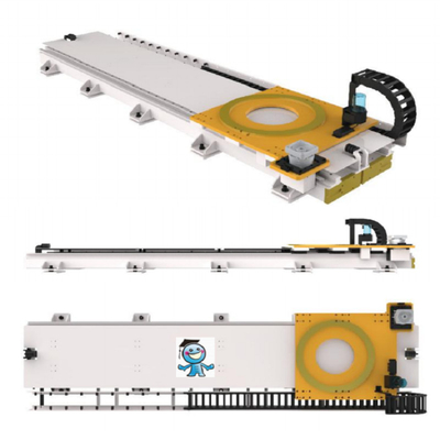 KUKA Ρομπότ Παλετιστοποίησης KR 240 R3200 PA Με Σιδηροτροχιές Οδηγού CNGBS Ως Αυτοματοποιημένο Ρομπότ Παλετιστοποίησης Βιομηχανικού Ρομπότ