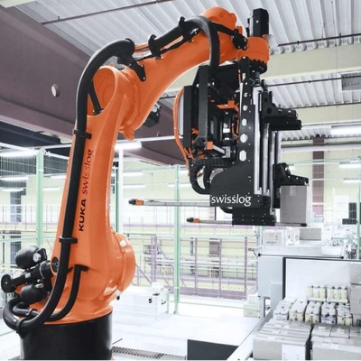 Ρομποτικό βραχίονα Kuka 6 άξονας KR 10 R1420 με CNGBS Robot Guide Rail για χειρισμό βιομηχανικών ρομπότ