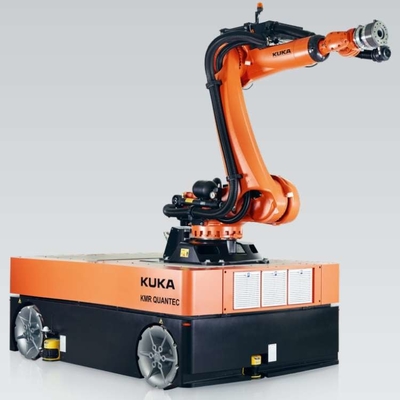 Ρομπότ Kuka KR 70 R2100 με σταθμό καθαρισμού όπλων CNGBS για αυτοματοποίηση συγκόλλησης με ρομποτικό βραχίονα 6 άξων