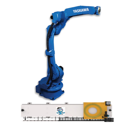 YASKAWA GP25 pick and place machine με CNGBS guide rail payload 25kg για εργοστάσιο ως βιομηχανικό ρομπότ