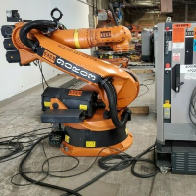 Ρομποτικό βραχίονα Kuka 6 άξονες KR 360 R2830 με CNGBS Robot Gripper για αυτόματο ρομπότ επιλογής και τοποθέτησης
