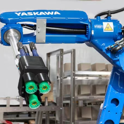 Yaskawa 6 άξονες συγκόλληση ρομπότ βραχίονα MOTOMAN GP25 με CNGBS Positioner για το εργοστάσιο ως μηχανή συγκόλλησης λέιζερ