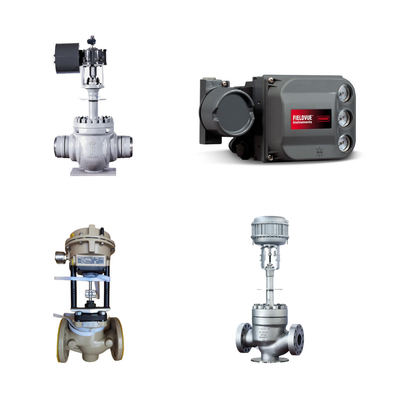 Βαλβίδα ελέγχου με τοποθετητή Fisher DVC6200 και ρυθμιστή φίλτρου Fisher 67CFR