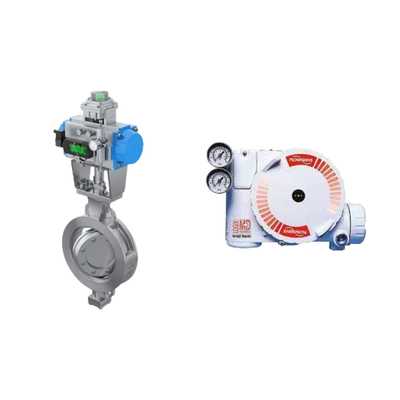 Κινέζικη βαλβίδα ελέγχου με Flowserve Logix 3200MD Digital HART positioner και ρυθμιστή φίλτρου Masoneilan 78-40