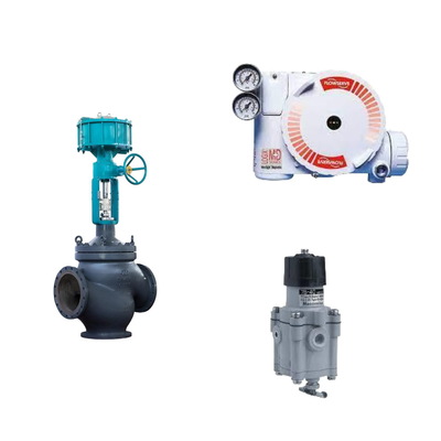 Κινέζικη βαλβίδα ελέγχου με Flowserve Logix 3200MD Digital HART positioner και ρυθμιστή φίλτρου Masoneilan 78-40