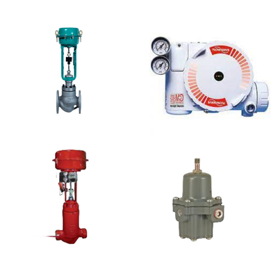 Η Κίνα και η Masoneilan Control Valve με Flowserve 3200MD Digital HART Positioner και Fisher 67CFR Filter Regulator