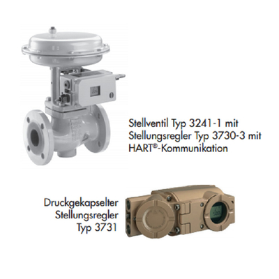 Πνευματική έξυπνη συσκευή τοποθέτησης Samson 3730-3 3730-2 με YTC SPTM-5V έξυπνη θέση Tramsmitter για την κινεζική βαλβίδα