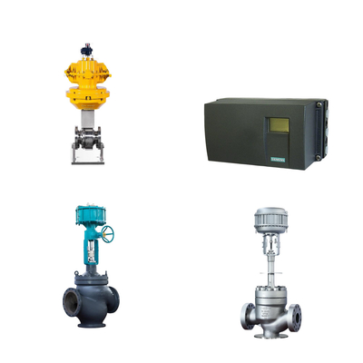 Κινέζικη πνευματική βαλβίδα με Siemens SIPART PS2 Positioner βαλβίδας σε πολυανθρακικό περίβλημα με αλουμίνιο
