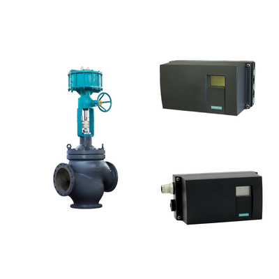 Κινέζικη πνευματική βαλβίδα με Siemens SIPART PS2 Positioner βαλβίδας σε πολυανθρακικό περίβλημα με αλουμίνιο