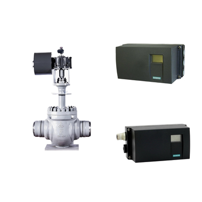Κινέζικη πνευματική βαλβίδα με Siemens SIPART PS2 Positioner βαλβίδας σε πολυανθρακικό περίβλημα με αλουμίνιο