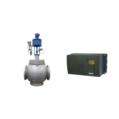 Κινέζικη πνευματική βαλβίδα με Siemens SIPART PS2 Positioner βαλβίδας σε πολυανθρακικό περίβλημα με αλουμίνιο