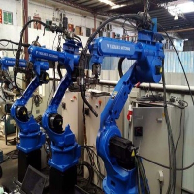 Ρομποτικό βραχίονα Yaskawa 6 άξονας GP180 με CNGBS προσαρμοσμένο ρομποτικό λαβήρα για ρομπότ επεξεργασίας παλέτας