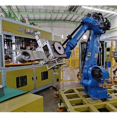 Ρομποτικό βραχίονα Yaskawa 6 άξονας GP180 με CNGBS προσαρμοσμένο ρομποτικό λαβήρα για ρομπότ επεξεργασίας παλέτας