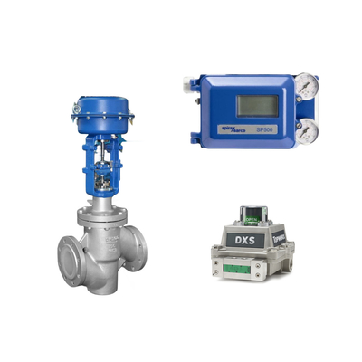Πνευματική βαλβίδα με Spirax Sarco Smart Valve Positioner SP500 και EMERSON Limit Switch